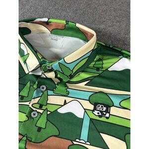 Good Good Golf Polo Shirt Men's 2XL Golf course Performance Stretch Lightweight